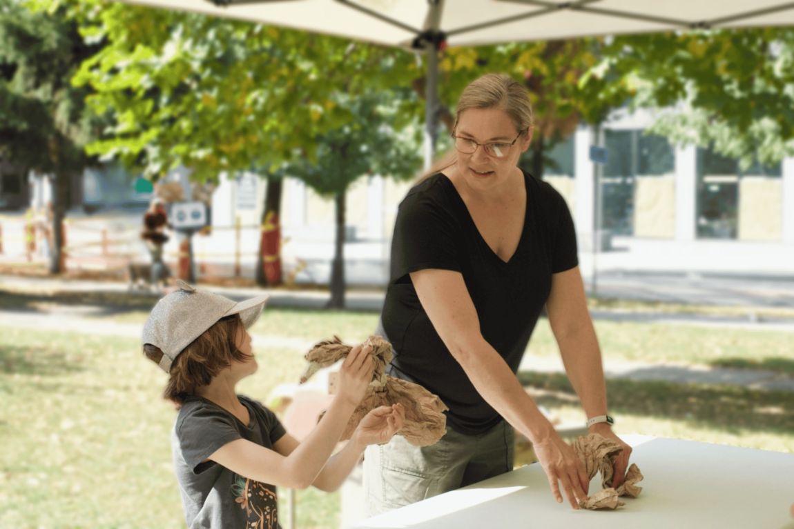 Paper Puppet Creature Making Workshop