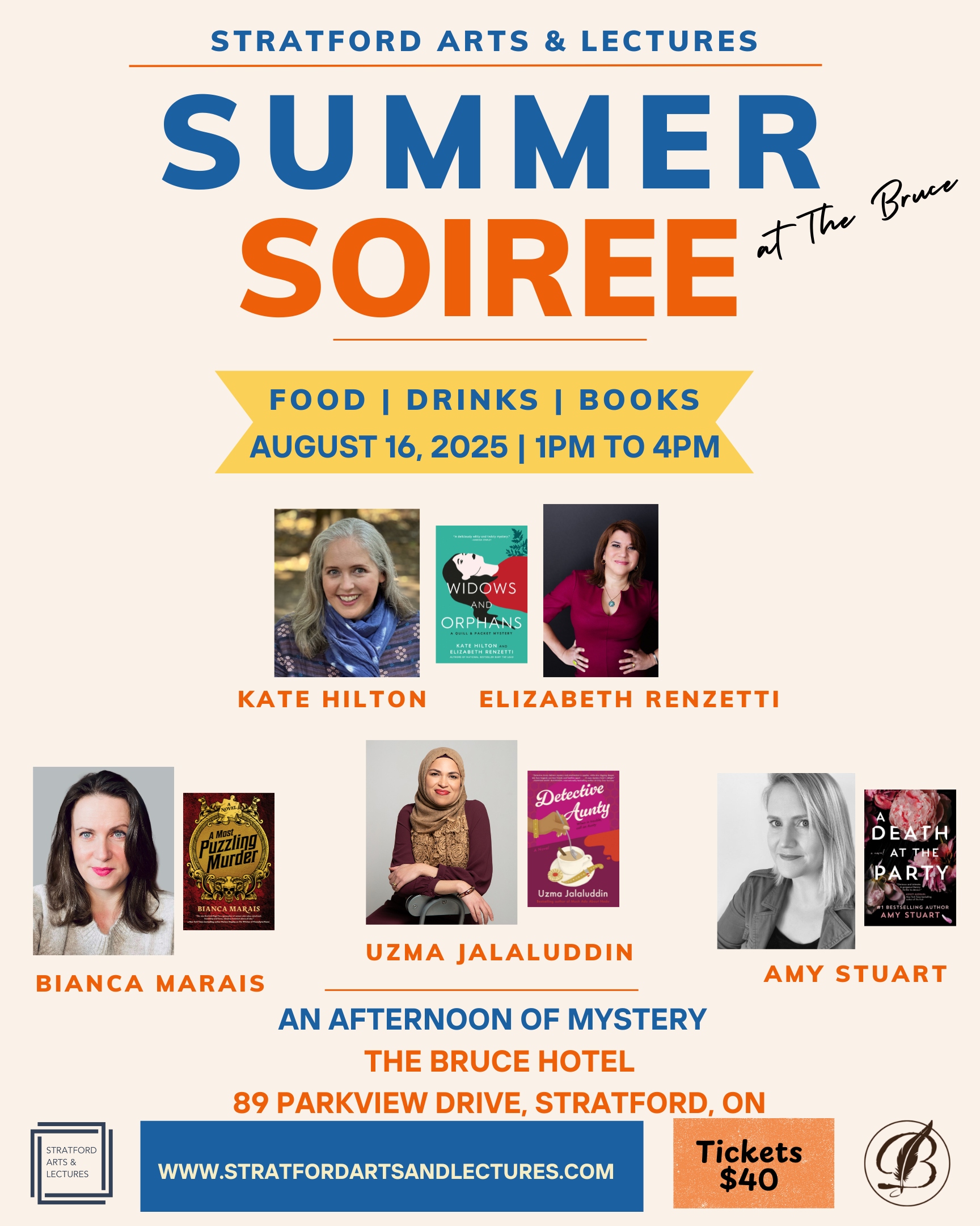 Summer Soirée: Food - Drinks - Books