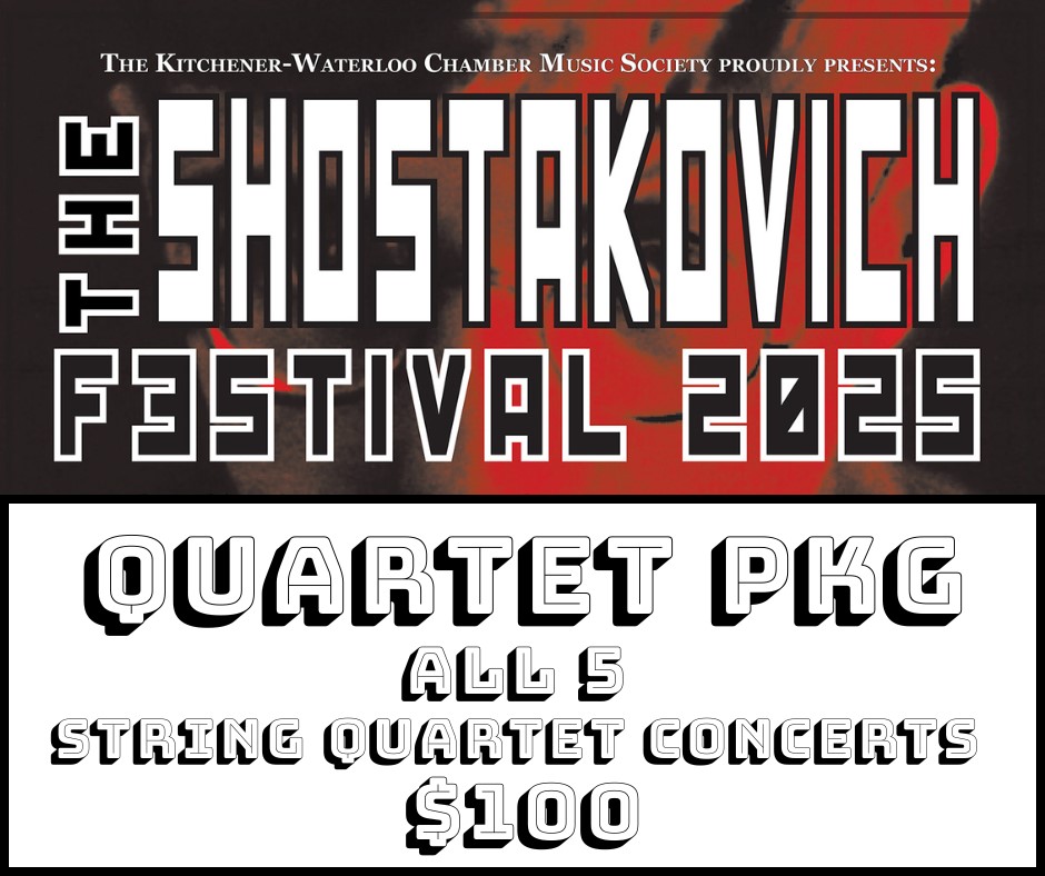 Complete Shostakovich Quartets Pkg (5 concerts)