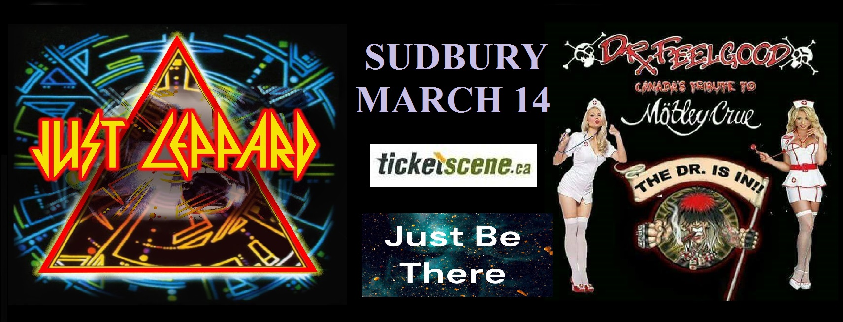 The DEF LEPPARD / MOTLEY CRUE Tribute show - SUDBURY