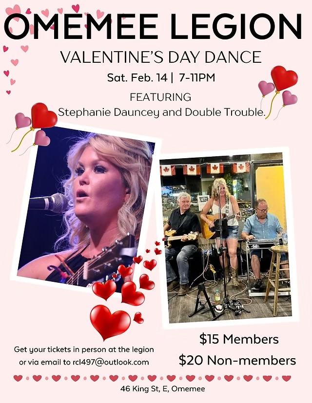 Valentine's Dance with Stephanie Dauncey & Double Trouble