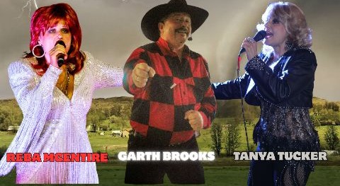 Reba, Garth and Tanya Live Tribute