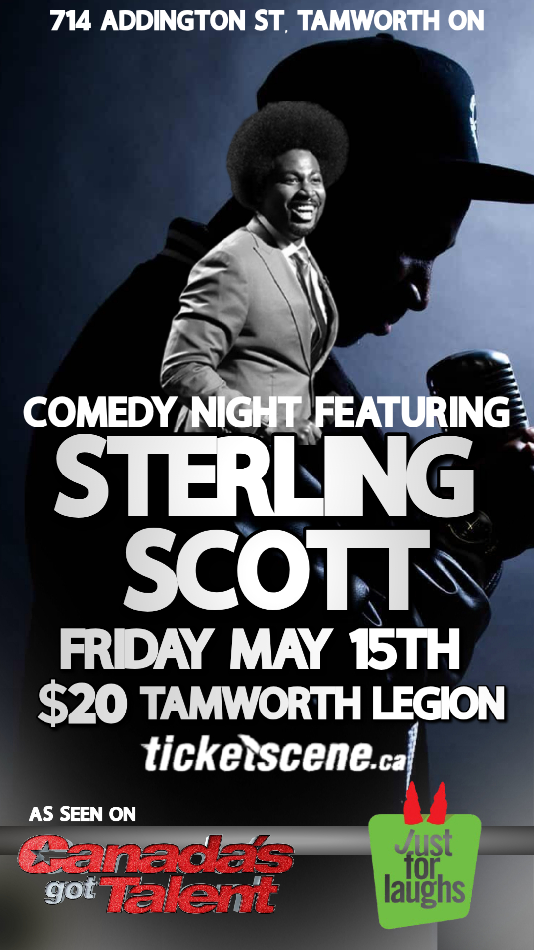 Comedy Night in Tamworth Featuring: Sterling Scott