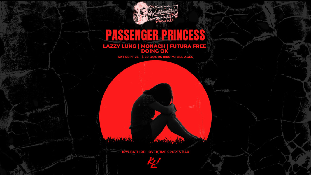Passenger Princess, Lazzy Lung, Monach, Futura Free, doingok
