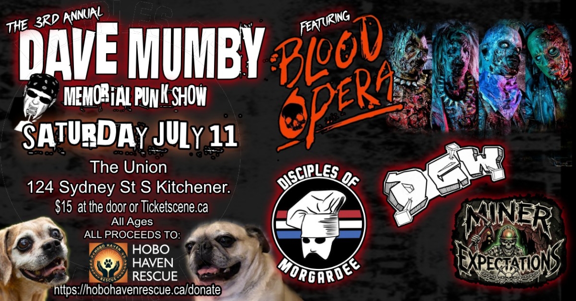 3rd Annual Dave Mumby Memorial Punk Show