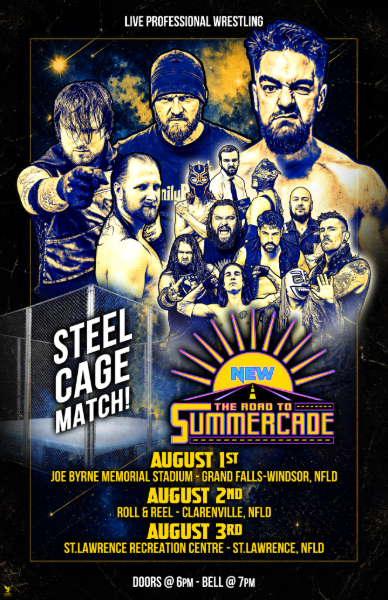 NEW SUNDAY August 2nd Clarenville (Roll & Reel) Road to SummerCade