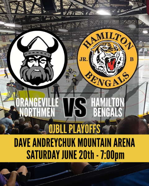 Playoffs- Game 2 - Hamilton Bengals vs. Orangeville Northmen 