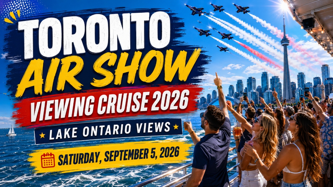 TORONTO AIR SHOW VIEWING CRUISE 2026 | LAKE ONTARIO VIEWS