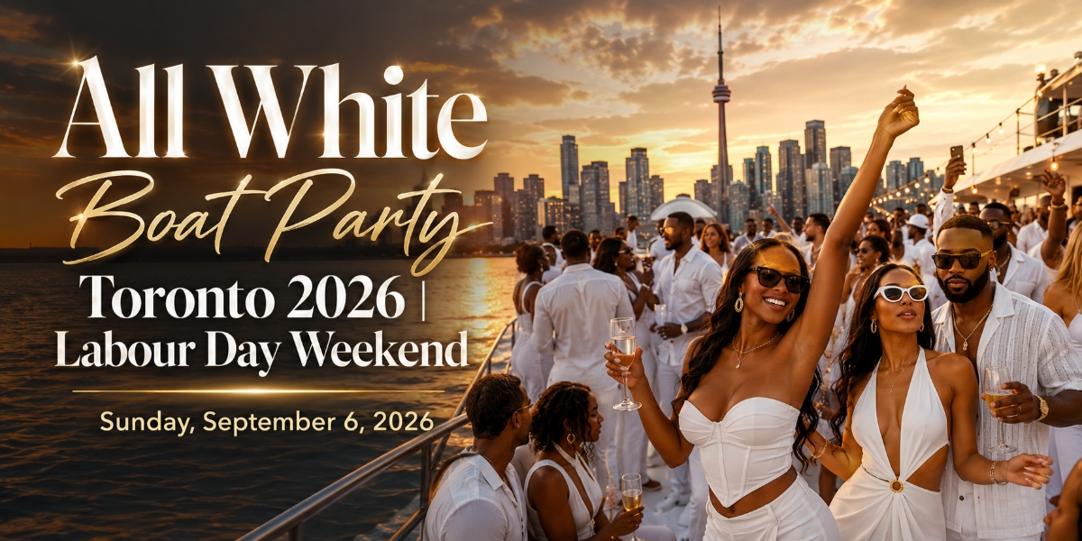 All White Boat Party Toronto 2026 | Labour Day Weekend