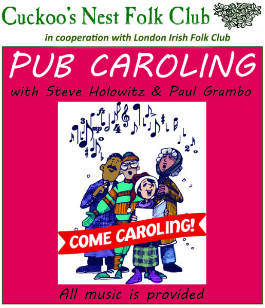 Pub Caroling with Steve Holowitz & Paul Grambo