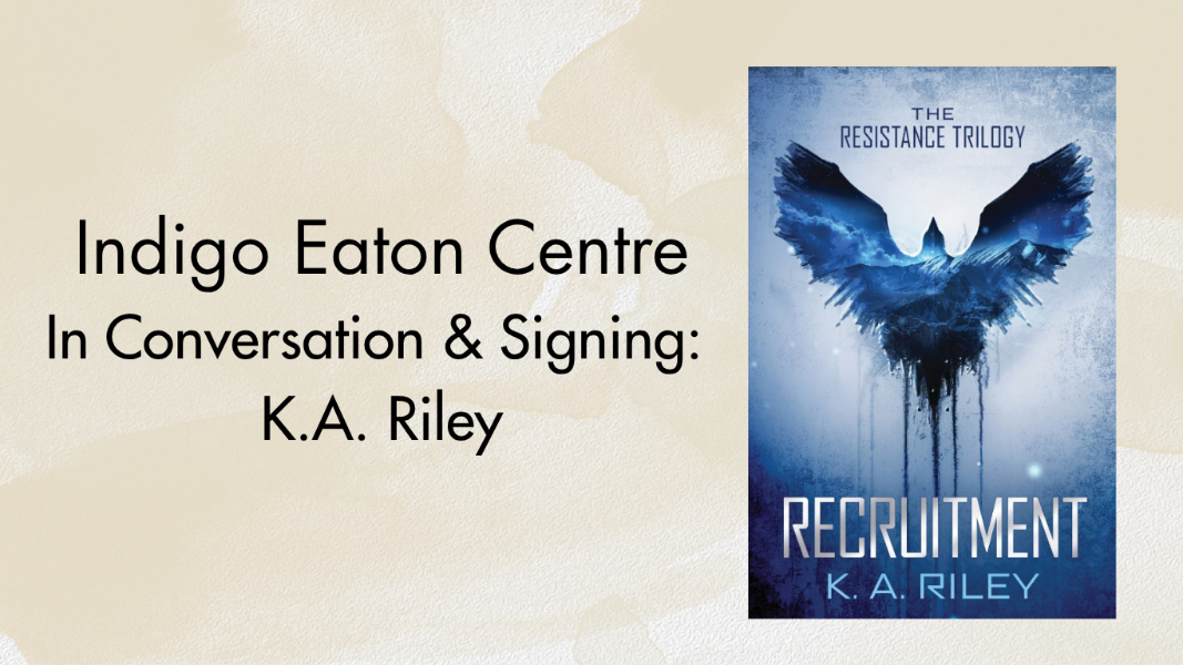 In-Conversation & Signing: K.A. Riley 