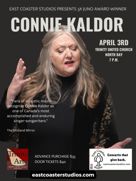 Connie Kaldor - Live at Trinity United North Bay!