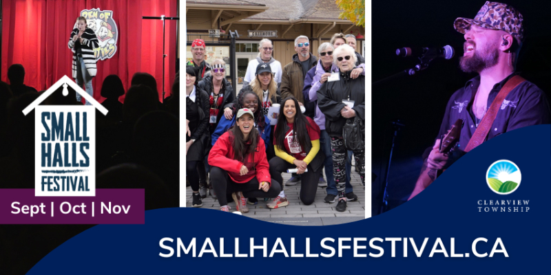 Small Halls Festival 2026 - Get your tickets now!